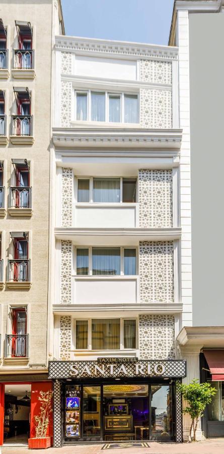 Hotel Santa Rio Taxim Provincia di Provincia di Istanbul Esterno foto