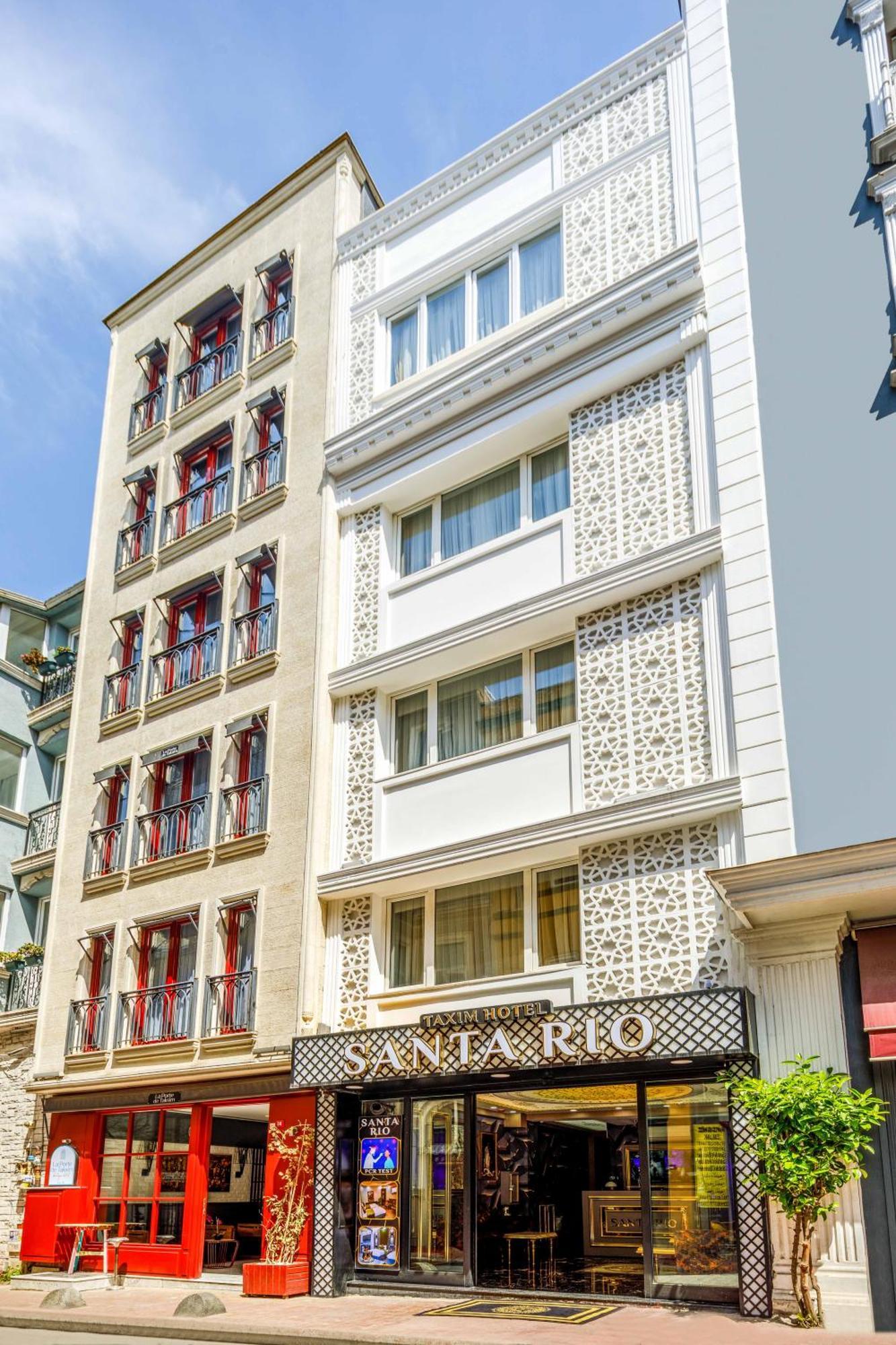 Hotel Santa Rio Taxim Provincia di Provincia di Istanbul Esterno foto